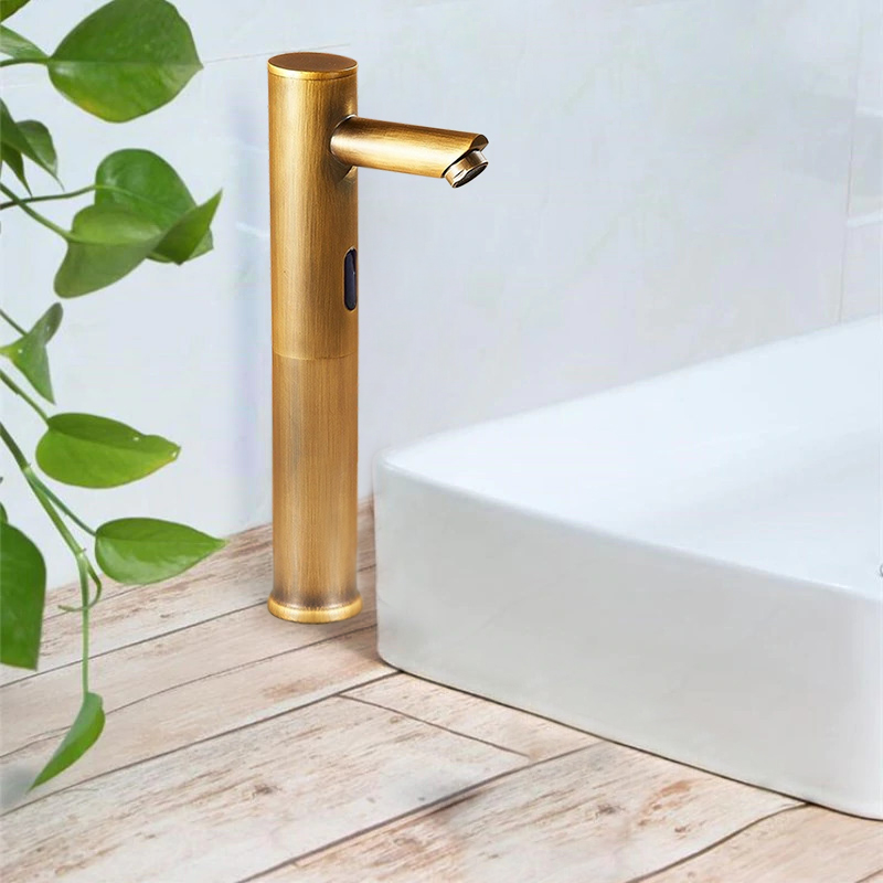 Fontana Gold Commercial Automatic Motion Sensor Faucet